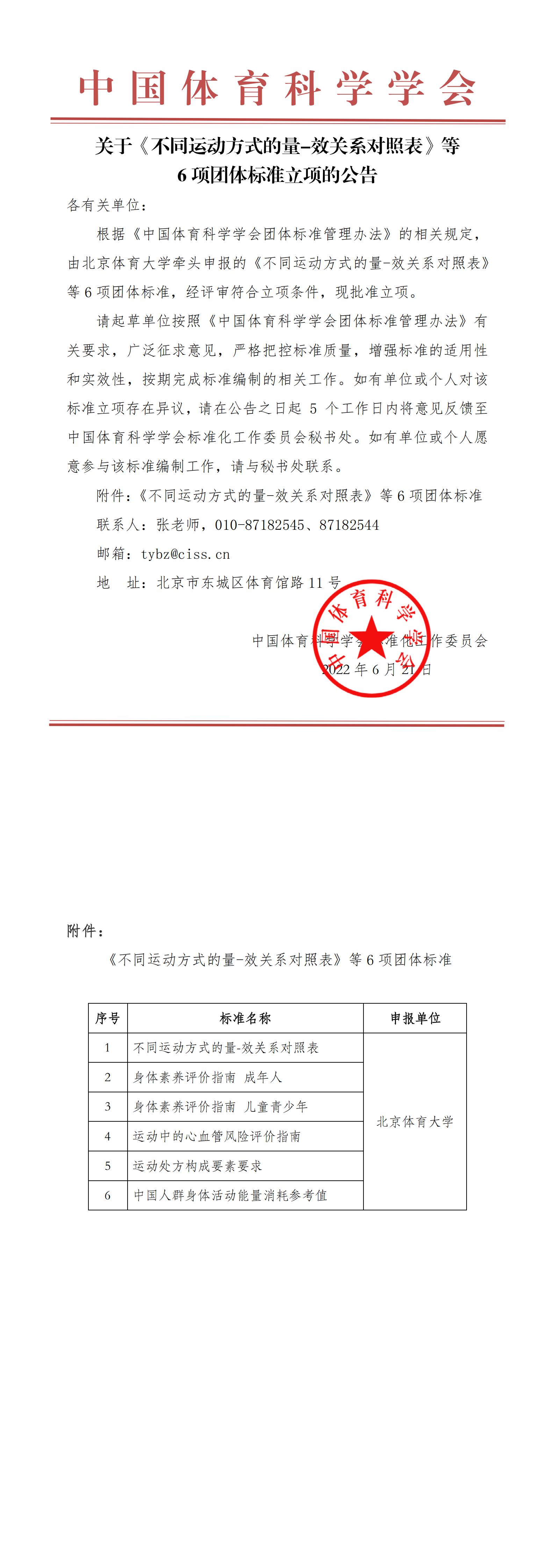2022-06-17 中国体育科学学会关于《不同运动方式的量-效关系对照表》等6项团体标准立项的公告(1)_00.jpg